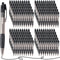 Nuanchu 200 Pcs Retractable Ballpoint Pen, Medium Point 1.0mm Black Gel Pens for Office University College Use