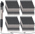 Nuanchu 200 Pcs Retractable Ballpoint Pen, Medium Point 1.0mm Black Gel Pens for Office University College Use