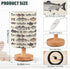 YYZZH Vintage Fish Pattern Table Lamp with Wood Base Fabric Lamp Shade Bedside Nightstand Desk Lamp for Living Room