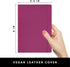 PAPERAGE Dotted Journal Notebook - Raspberry, 160 Pages, Medium 5.6 in x 8 in - 100 GSM Thick Paper, Hardcover