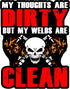 Welding Stickers for Tool Box & Hood 100% Vinyl Badass Welder Stickers Including Flux, Rods, Fire, Welds