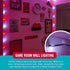 24 Pack VELCRO Brand Indoor Light Clips for Hanging Fairy Lights and Twinkle Lights, Adhesive Transparent Wall Clips
