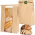 Funcoo 50 Paper Bread Bags for Homemade Bread, Sourdough Bread Bags Bakery
