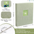 Lincia 4 Pcs 1'' Round Ring Binders with Linen Cover, Holds 175 Sheets, Office Supplies