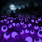 Brizled 2 Pack Solar Halloween Lights, 12 LED Eyeball Lights with 2 Modes for Outdoor Garden Yard Lawn Decoration