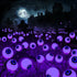 Brizled 2 Pack Solar Halloween Lights, 12 LED Eyeball Lights with 2 Modes for Outdoor Garden Yard Lawn Decoration