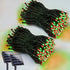 2 Pack 200 LED Solar Christmas Lights Outdoor Waterproof, Solar String Lights