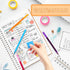 Erasable Pen Refills 0.7 Mm, 8 Assorted Colors Gel Ink Refills, Medium Fine Point Compatible with Retractable Click Pens