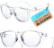 NoCry High Performance Safety Glasses for Men and Women Premium Anti Fog & Anti Scratch Coating, Soft Non-Slip Nose