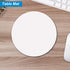 uxcell 8pcs 3 Inch Round Adhesive Backed Felt Non-Slip Furniture Pads for Household Applications, Light Grey
