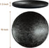 Cakebon Cake Boards - Sturdy 1/2 Thick Drums, 10 Inch Professional Fully Wrapped Edges, Black 3-Pack