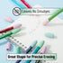 Mr. Pen Pencil Erasers Toppers, 120 Pack, Pastel Colors for Pencils, Pencil Cap Erasers, Eraser Tops