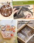 50PCS PVC Jewelry Pouches, Clear Zipper Bags for Anti-Oxidizing Jewelry Storage Packing