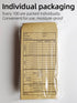 Cashier Deposit Report Envelopes - Self Adhesive Flap for Coins, Cash, 3.5'' x 6.5'', 500/Box