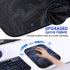 Gimars Large Smooth Superfine Fibre Memory Foam Ergonomic Mouse Pad with Nonslip Base, Free Coaster Included -