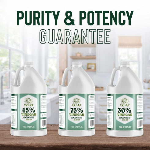 75% (32 oz) Vinegar - High Concentrated Acetic Acid