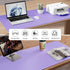 Leather Desk Pad Protector, Non-Slip PU Leather Blotter, Waterproof Writing Pad for Office Home (23.6" x 13.7",