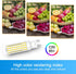 G9 Bulbs 8W Bulbs (80W 6000K White,T4 G9 800LM 110V-130V Pack 5 Led Chandelier Light Halogen Equivalent) Daylight