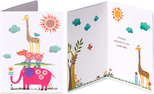 Papyrus Baby Shower Cards, Congratulations (3-Count)