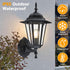 E26 60W Bulbs 2 Pack Outdoor Wall Lantern, Wall Sconce as Porch Lighting Fixture, Base Max, Aluminum Housing Plus