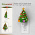 3000K 360 Briignite Christmas Tree Night Light, Night Lights Plug into Wall, Christmas Gifts Cute Night Light for Kids
