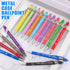 Sherr 80 Pcs Inspirational Motivational Quotes Ballpoint Pens Set, 5.6 Inch Metal Writing Pen with Stylus Tip