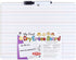 Charles Leonard My First Dry Erase Board Classroom Pack - 12 Mini Lapboards & Black Dry Erase Markers (35220-ST)