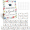 APEVXVY Graduation Candy Bar Signs, Wildflower Grad Party Dessert Table Signs Set, Graduation