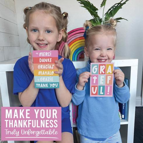 54 Hadley Designs Bulk Thank You Cards with Envelopes - Teacher Appreciation Cards, Cute Blank Card with Envelopes