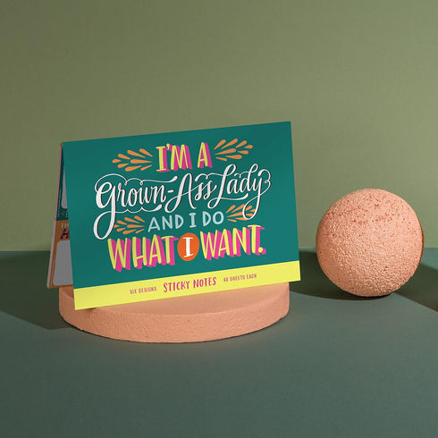 Em & Friends Grown-Ass Lady Sticky Note Packet