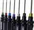Generic 7 Car/airplane,0.05IN-1/16IN-3/32IN-5/64IN-1.5MM-2.5MM-3.0MM VENOMRC Color Caps Hex Wrencher Hex screwdriver