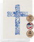 Twigs Paper Assorted Religious Christian Cross Blank Note Cards with Envelopes - Set of 12 for All Occasions