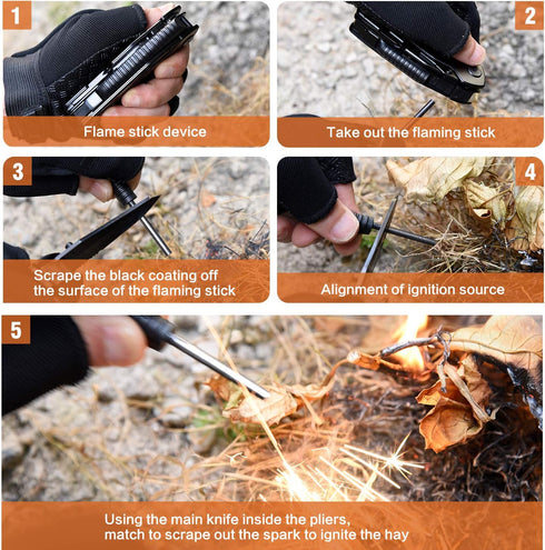 15 in 1 Multitool Pliers, Perfect Father's Day Gifts for Him, Christmas Birthday Gifts for Men