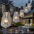 10-Pack Bulbs, 120V 7W E17/ Bulbs, ST40 Bulbs Edison Replacement Light Intermediate Screw Base Light Clear Glass Light