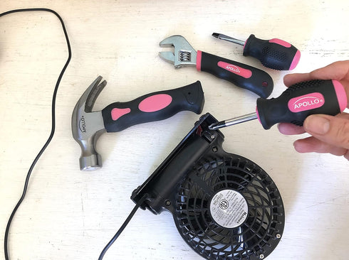 4 Set Set Hammer, Set, DT0240P Apollo Tools Piece Stubby Tool for Small Hands and Tight Spaces. Convenient, Compact