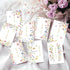 KOPOOEOE 48 Sets Wildflower Thank You Cards with Kraft Envelopes Sticker Watercolor Floral Blank Greeting Cards