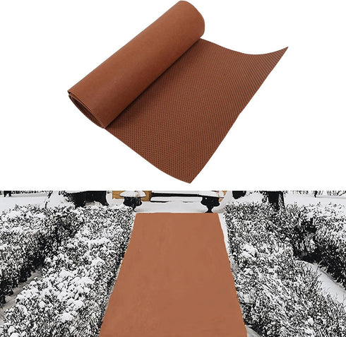 40x203cm/40x300cm (40 203cm) Snow Mat Outdoor Felt Mats with Non Slip Silicone Particles, Utility Mat for Entryway