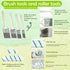 Dekonmon 28 Set, 2-4 4"9" Set Paint Roller Kit with Extension Pole, PCS Ft Pole, Paint Rollers,Paint Roller