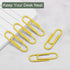 YOKIVE 600 Pcs Paper Clips, Smooth Surface Office Clips with Box for Daily Use