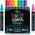 LANA & LUCA Liquid Chalk Markers for Blackboards - Bold Color Dry Erase Marker Pens