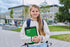 EPI Spiral Notebook, 1 Subject, Wide Ruled Paper, 70 Sheets (Green, 3 Pack)