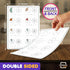 SCRIBBLEDO Fraction Manipulatives, 9”x12” Dry Erase Sheets, Math Manipulatives for 1st and 2nd Grade Students
