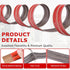 0.8 40 Flexible Wall Corner Protector Moulding Trim Peel and Stick Wall Corner Guards Edge Protector Self Adhesive