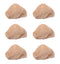EISCO 6PK Raw Halite Mineral Specimens, Approx. 1", Geologist Selected & Hand Processed for Science Classrooms