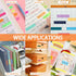 Sticky Tabs, 2400 pcs Book Tabs for Page Markers, Morandi Sticky Note Tabs for Notebooks