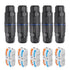 5PCS IP68 Waterproof Junction Box, Outdoor 2 Way Electrical Cable Connector, Quick Screwless Installation for AWG 28-12
