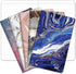 Elan Publishing Company Field Notebook/Journal, 5"x8", Marble Covers, Lined Memo Book, Pack of 5