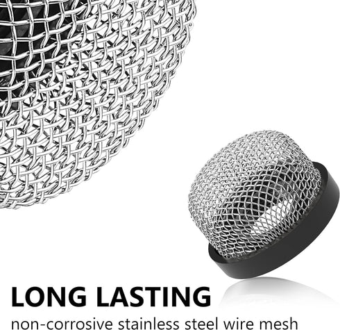 Saillong Stainless Steel Mesh Strainer ¾ Inch -14, Aerator Screen Strainer for Livewell Pump, 4 Pcs
