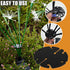 4Pcs 8 1.7 0.15 SIOTMERA Solar Light Separators Accessories, Holes x Garden Light Separators for Solar Pathway Lights