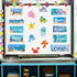 Whaline 26Pcs Ocean Bulletin Board Decoration Set - Under The Sea Theme Motivational Poster Marine Animals